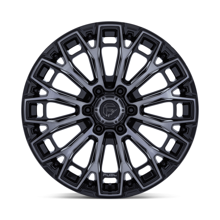 Alloy Wheel, FUEL FC882 TRAX, 20x9.0, ET 20, 6x139.7, 106.1, Black - EDK.ro