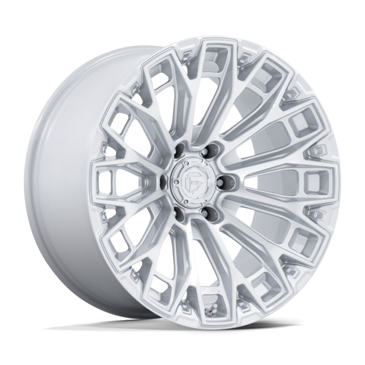 Alloy Wheel, FUEL FC882 TRAX, 17x9.0, ET -12, 6x139.7, 106.1, Silver - EDK.ro