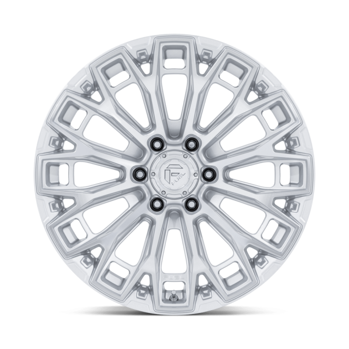 Jantă de Aluminiu, FUEL FC882 TRAX, 20x9.0, ET 20, 6x139.7, 106.1, Argintiu - EDK.ro