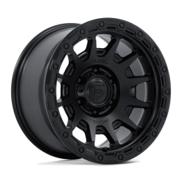 Alloy Wheel, FUEL FC884 FORTRESS, 17x9.0, ET -12, 6x139.7, 106.1, Black - EDK.ro