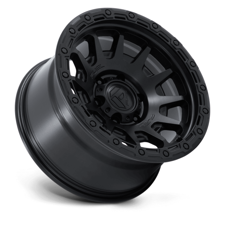 Jantă de Aluminiu, FUEL FC884 FORTRESS, 17x8.5, ET 0, 6x139.7, 106.1, Negru - EDK.ro