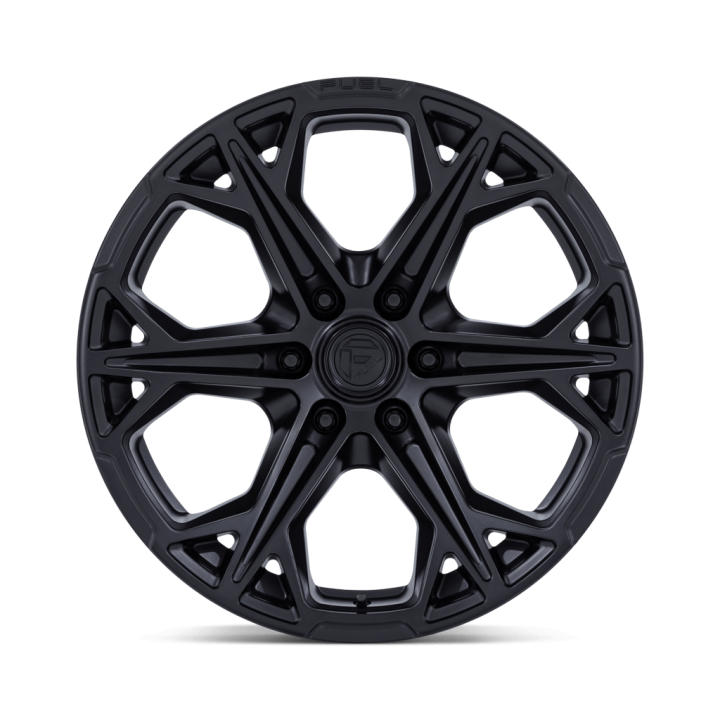 Jantă de Aluminiu, FUEL FC886 HAMMERHEAD, 22x10.0, ET -18, 6x139.7, 106.1, Negru - EDK.ro