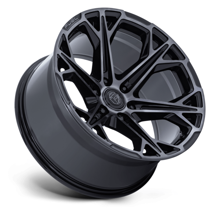Alloy Wheel, FUEL FC886 HAMMERHEAD, 20x10.0, ET -18, 6x139.7, 106.1, Black - EDK.ro