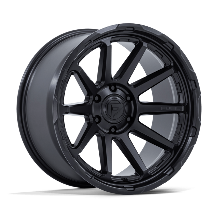 Alloy Wheel, FUEL FC887 CIRCUIT, 17x9.0, ET -12, 6x139.7, 106.1, Black - EDK.ro