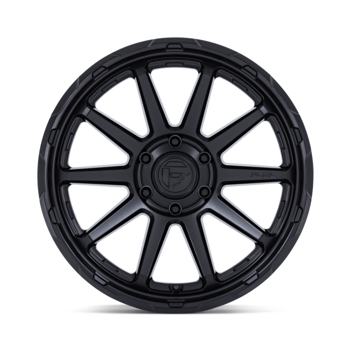 Alloy Wheel, FUEL FC887 CIRCUIT, 17x8.5, ET 25, 6x139.7, 106.1, Black - EDK.ro