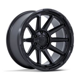 Jantă de Aluminiu, FUEL FC887 CIRCUIT, 18x9.0, ET 1, 6x139.7, 106.1, Negru - EDK.ro