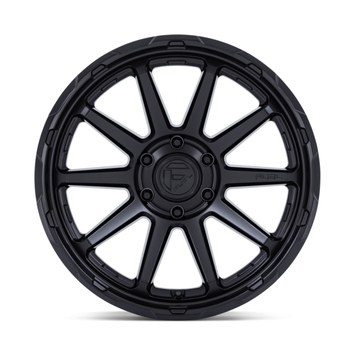 Jantă de Aluminiu, FUEL FC887 CIRCUIT, 22x9.0, ET 1, 6x139.7, 106.1, Negru - EDK.ro
