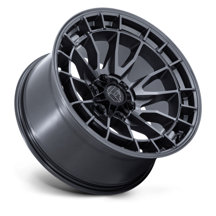 Jantă de Aluminiu, FUEL FC888 REVOLT, 20x10.0, ET -18, 6x139.7, 106.1, Gri Metalizat - EDK.ro