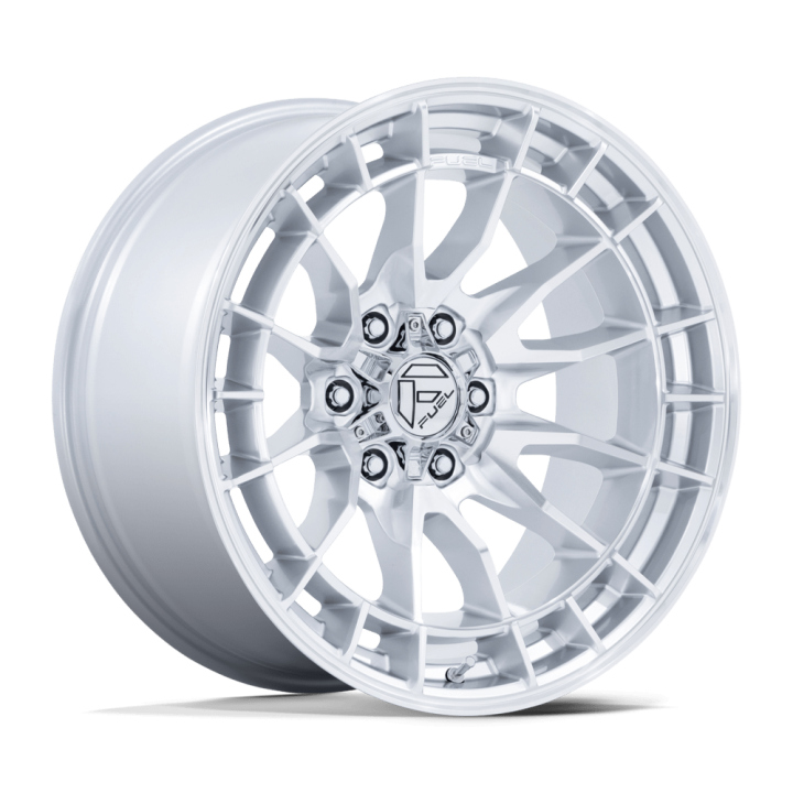 Alloy Wheel, FUEL FC888 REVOLT, 17x9.0, ET 1, 6x139.7, 106.1, Silver - EDK.ro