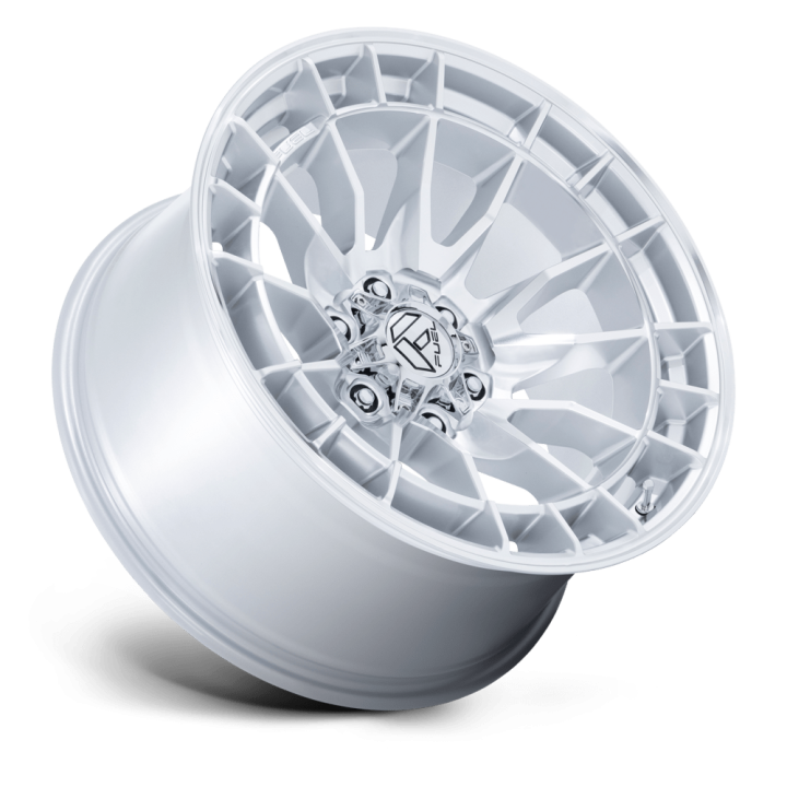 Jantă de Aluminiu, FUEL FC888 REVOLT, 17x9.0, ET 1, 6x139.7, 106.1, Argintiu - EDK.ro
