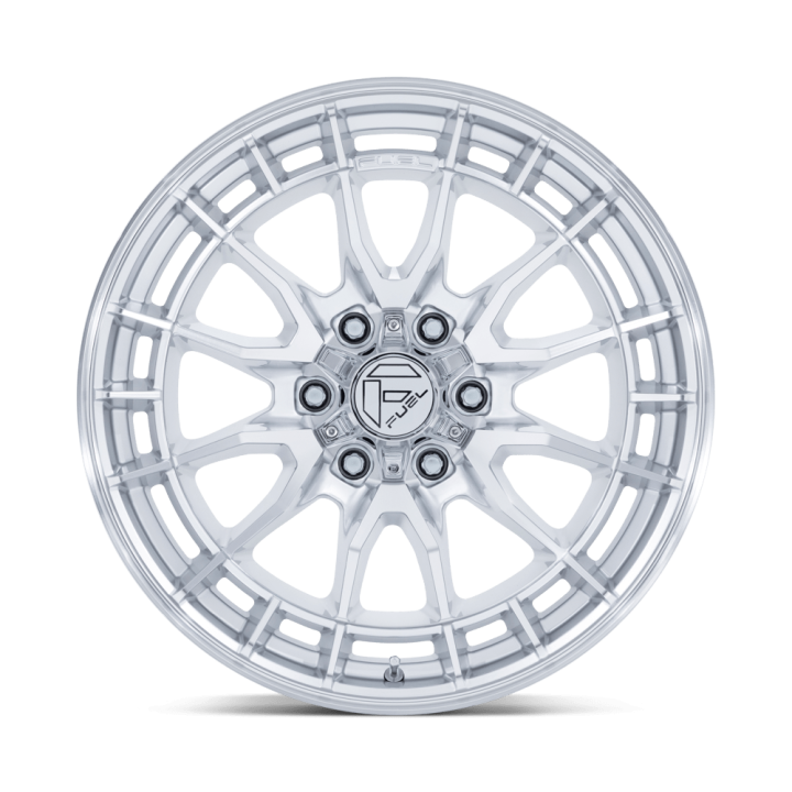 Alloy Wheel, FUEL FC888 REVOLT, 18x9.0, ET 20, 6x139.7, 106.1, Silver - EDK.ro