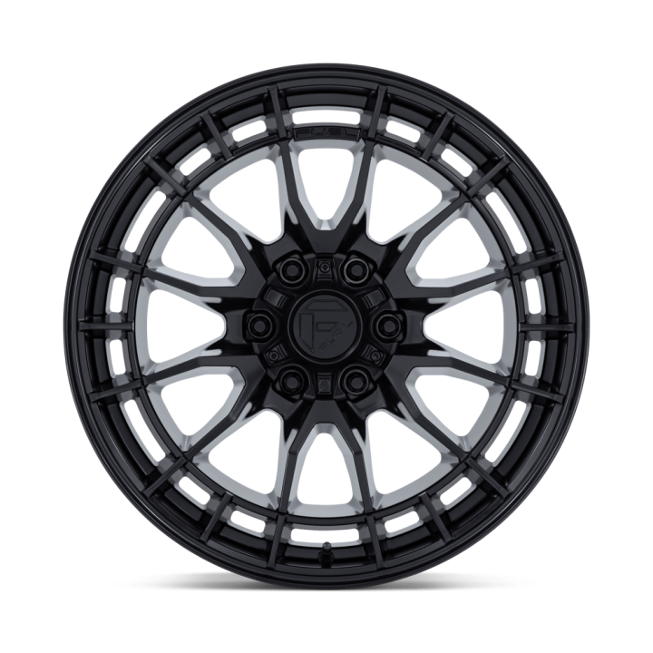 Jantă de Aluminiu, FUEL FC888 REVOLT, 17x8.5, ET 25, 6x139.7, 106.1, Negru - EDK.ro
