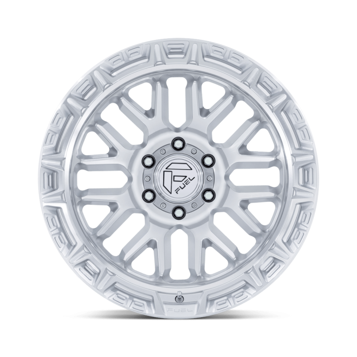 Jantă de Aluminiu, FUEL FC890 RAIL, 20x9.0, ET 1, 6x139.7, 106.1, Argintiu - EDK.ro