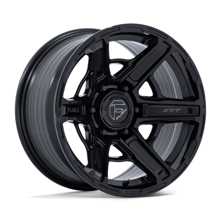 Alloy Wheel, FUEL FC892 GAMBIT, 20x9.0, ET 1, 6x139.7, 106.1, Black - EDK.ro