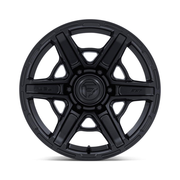 Alloy Wheel, FUEL FC892 GAMBIT, 20x9.0, ET 1, 6x139.7, 106.1, Black - EDK.ro