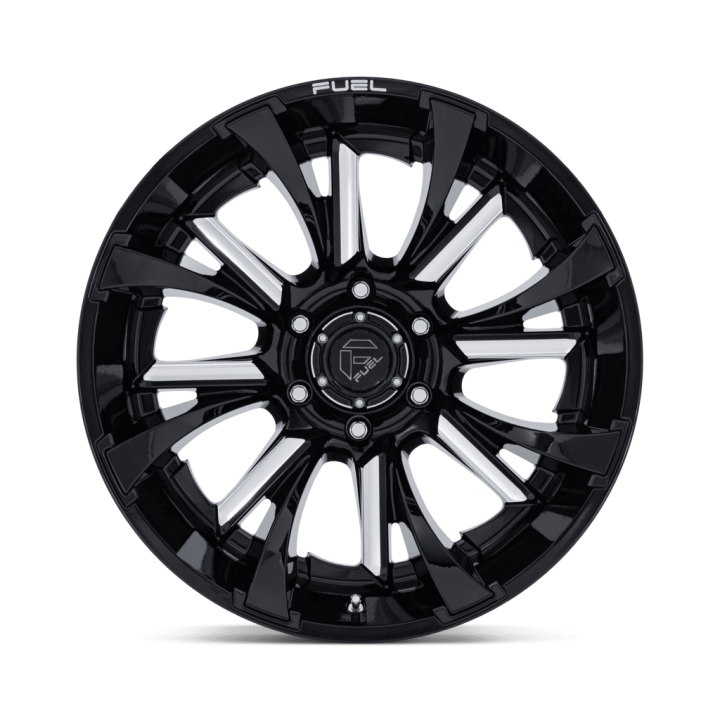 Alloy Wheel, FUEL FC895 TANTRUM, 20x9.0, ET 20, 6x139.7, 106.1, Black - EDK.ro