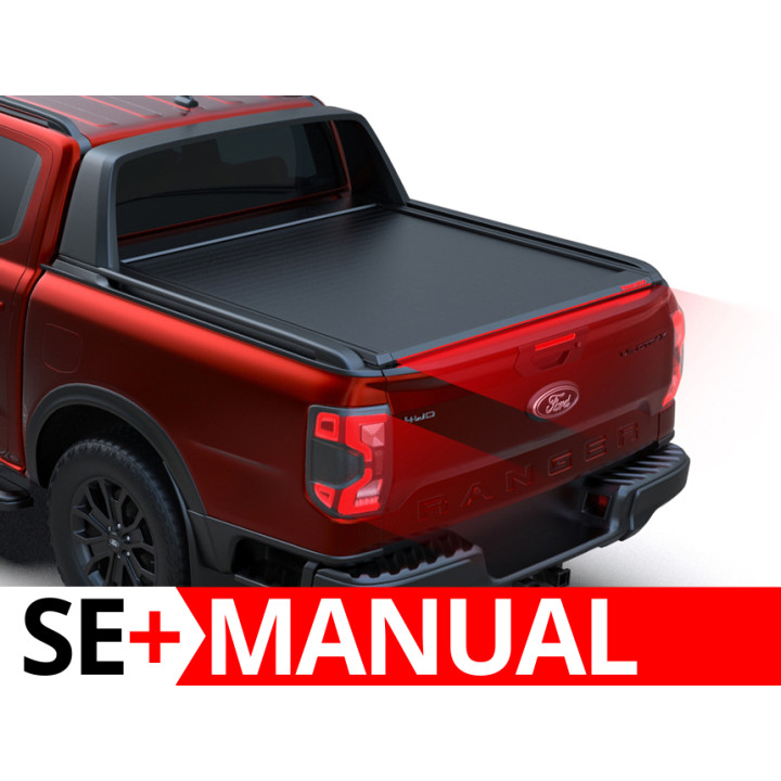 Închidere de Benă Tip Rulou Manual, Tessera 4x4 SE+, Ford Ranger Wildtrak Cabină Dublă 2023 - Prezent - EDK.ro