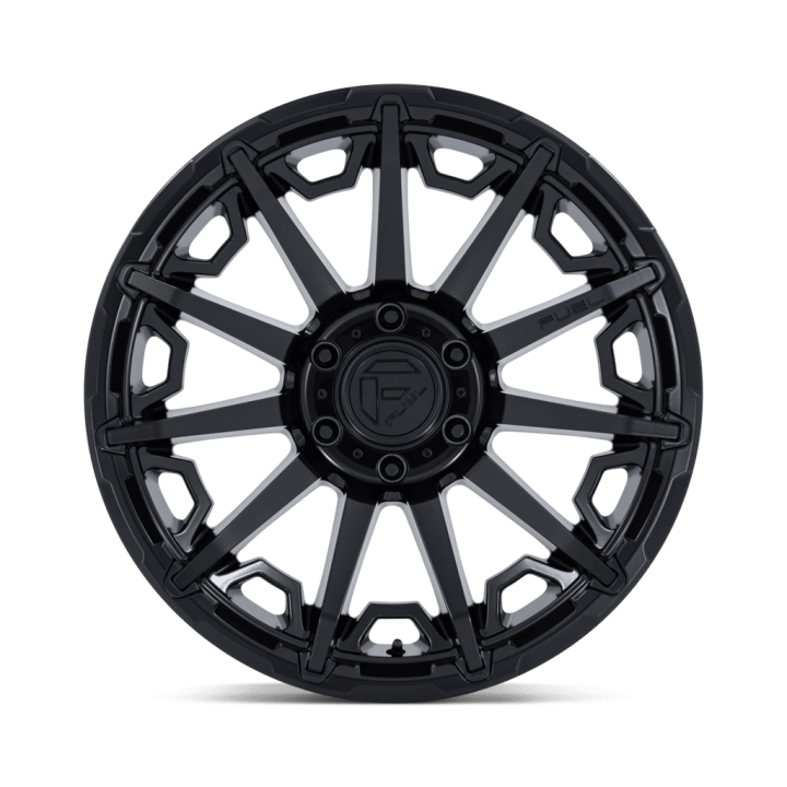 Alloy Wheel, FUEL FC900 GRIP, 22x9.0, ET 1, 6x139.7, 106.1, Black - EDK.ro