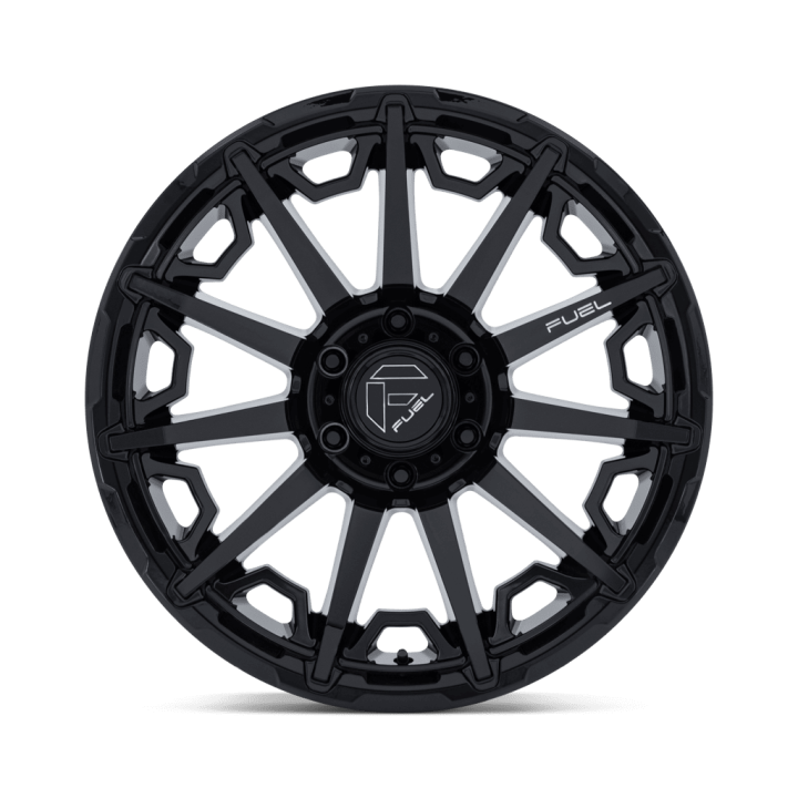Alloy Wheel, FUEL FC900 GRIP, 20x9.0, ET 1, 6x139.7, 106.1, Black - EDK.ro