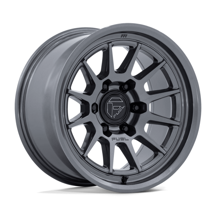 Jantă de Aluminiu, FUEL FC902 SPUR, 17x9.0, ET -12, 6x139.7, 106.1, Gri Metalizat - EDK.ro