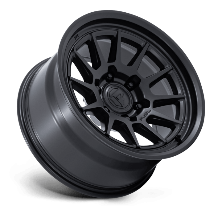 Jantă de Aluminiu, FUEL FC902 SPUR, 17x8.5, ET 25, 6x139.7, 106.1, Negru - EDK.ro