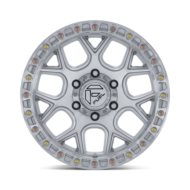 Alloy Wheel, FUEL FC908 PUMA, 20x9.0, ET 1, 6x139.7, 106.1, Silver - EDK.ro