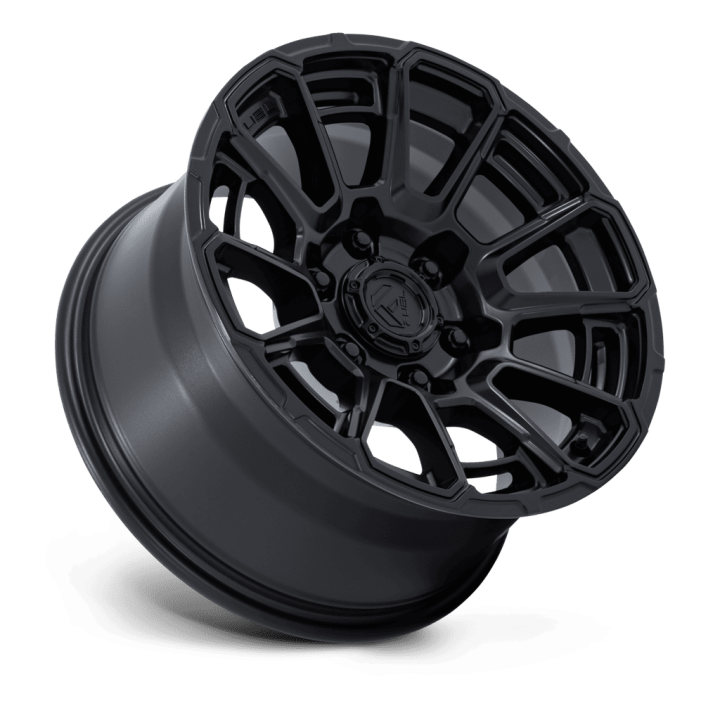 Alloy Wheel, FUEL FC910 FOXHOUND, 17x9.0, ET 1, 6x139.7, 106.1, Black - EDK.ro