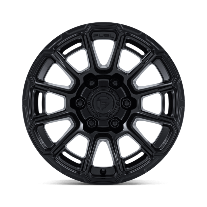 Jantă de Aluminiu, FUEL FC910 FOXHOUND, 17x9.0, ET 1, 6x139.7, 106.1, Negru - EDK.ro