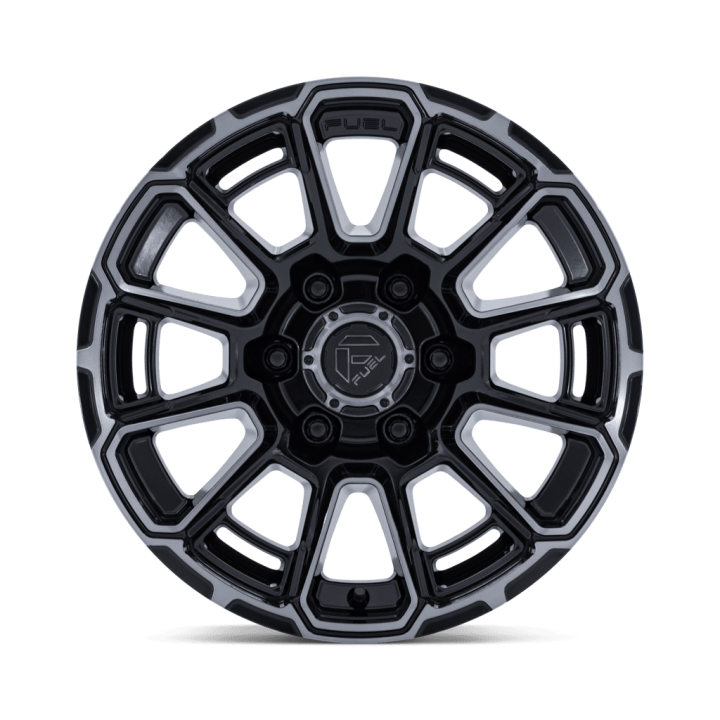 Jantă de Aluminiu, FUEL FC910 FOXHOUND, 17x9.0, ET 1, 6x139.7, 106.1, Negru - EDK.ro