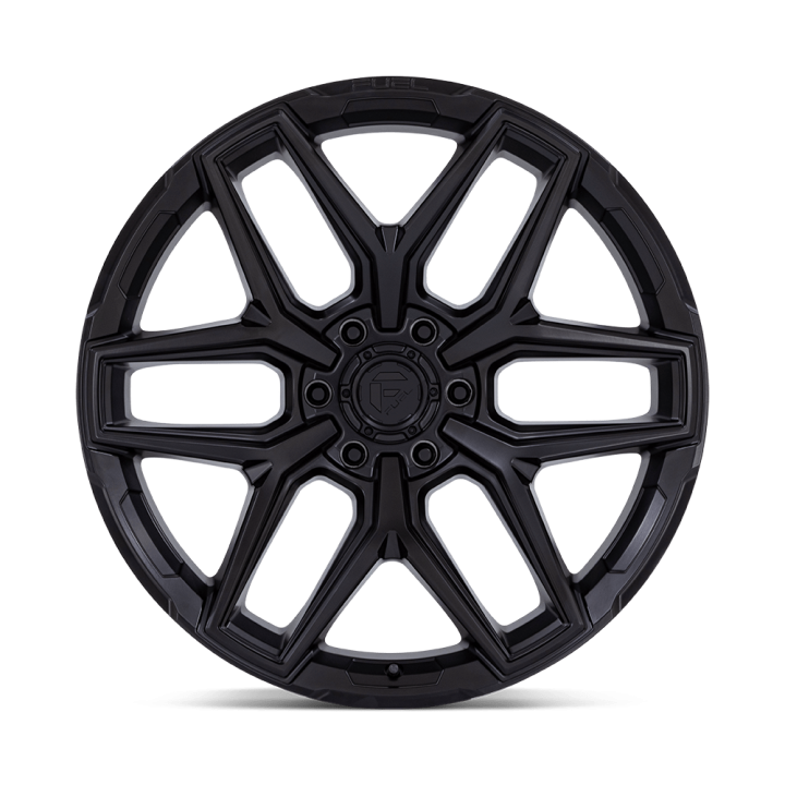 Jantă de Aluminiu, FUEL FLUX, 18x9.0, ET 20, 6x139.7, 106.1, Negru - EDK.ro