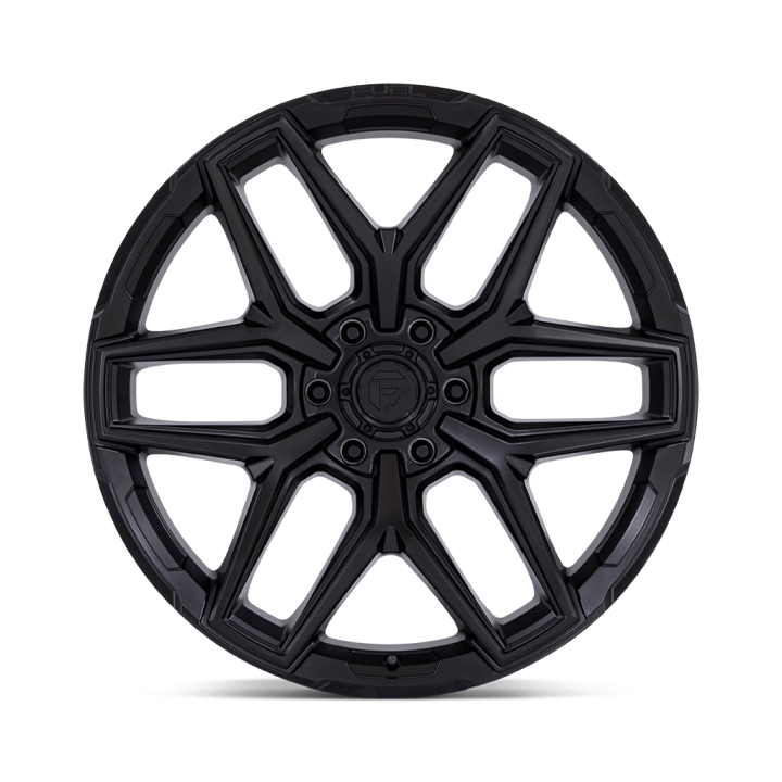 Alloy Wheel, FUEL FLUX, 24x10.0, ET 0, 6x139.7, 106.1, Black - EDK.ro