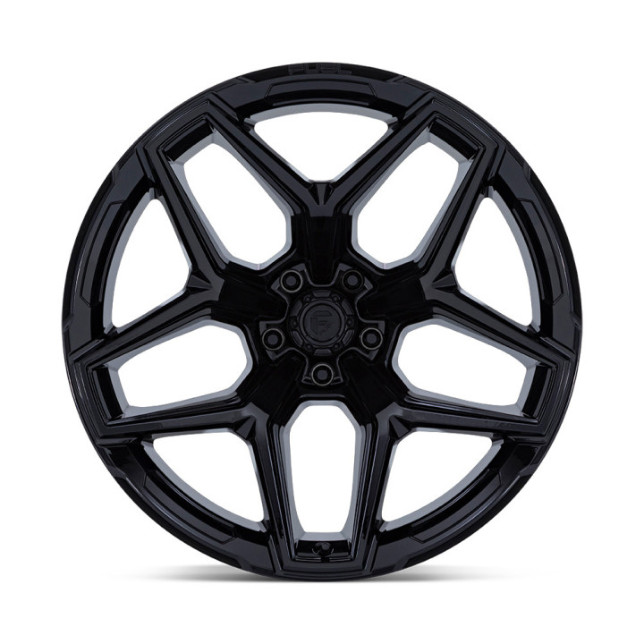 Alloy Wheel, FUEL FLUX, 18x9.0, ET 1, 6x139.7, 106.1, Black - EDK.ro