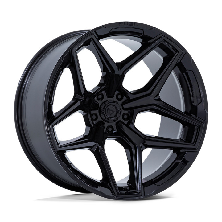 Jantă de Aluminiu, FUEL FLUX, 18x9.0, ET 1, 6x139.7, 106.1, Negru - EDK.ro