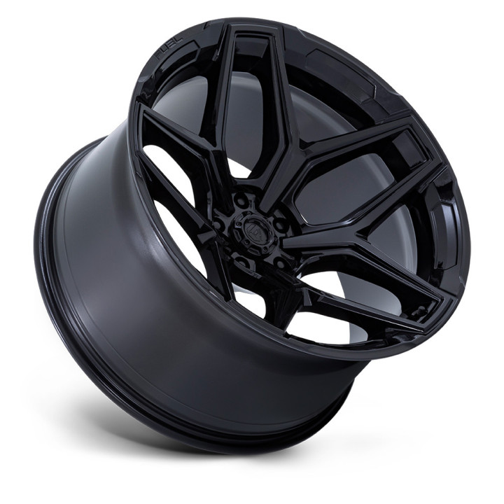 Alloy Wheel, FUEL FLUX, 18x9.0, ET 1, 6x139.7, 106.1, Black - EDK.ro
