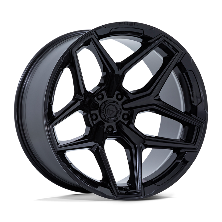 Alloy Wheel, FUEL FLUX, 20x9.0, ET 1, 6x139.7, 106.1, Black - EDK.ro