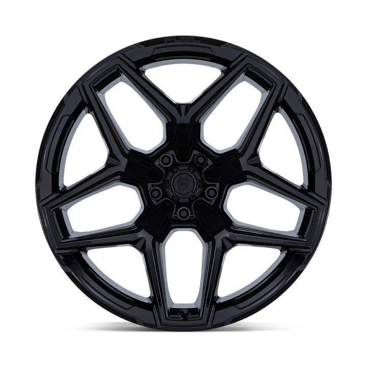 Alloy Wheel, FUEL FLUX, 20x10.0, ET -18, 6x139.7, 106.1, Black - EDK.ro