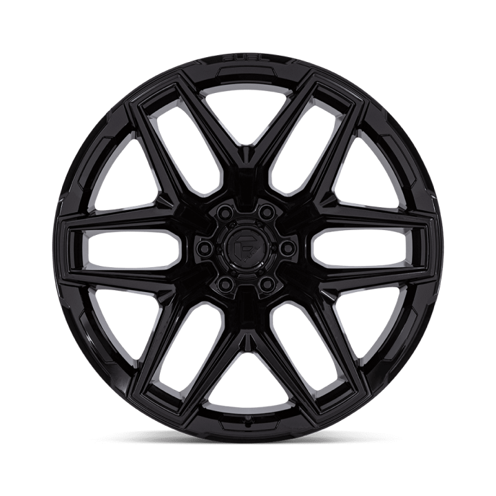 Alloy Wheel, FUEL FLUX, 24x10.0, ET 0, 6x139.7, 106.1, Black - EDK.ro