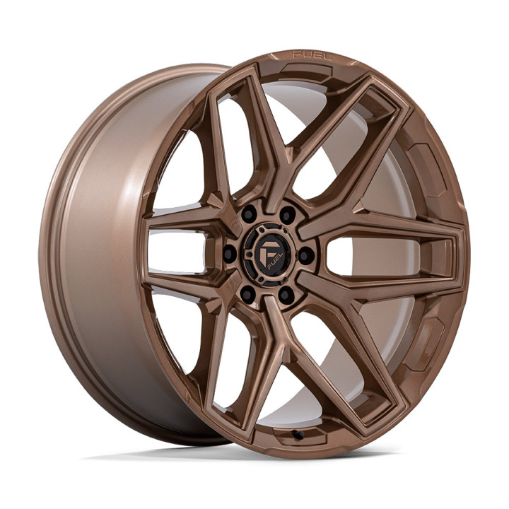 Jantă de Aluminiu, FUEL FLUX, 18x9.0, ET 1, 6x139.7, 106.1, Bronz - EDK.ro