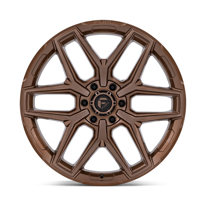 Jantă de Aluminiu, FUEL FLUX, 18x9.0, ET 1, 6x139.7, 106.1, Bronz - EDK.ro