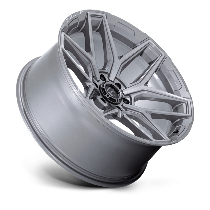 Jantă de Aluminiu, FUEL FLUX, 24x10.0, ET 0, 6x139.7, 106.1, Platină - EDK.ro