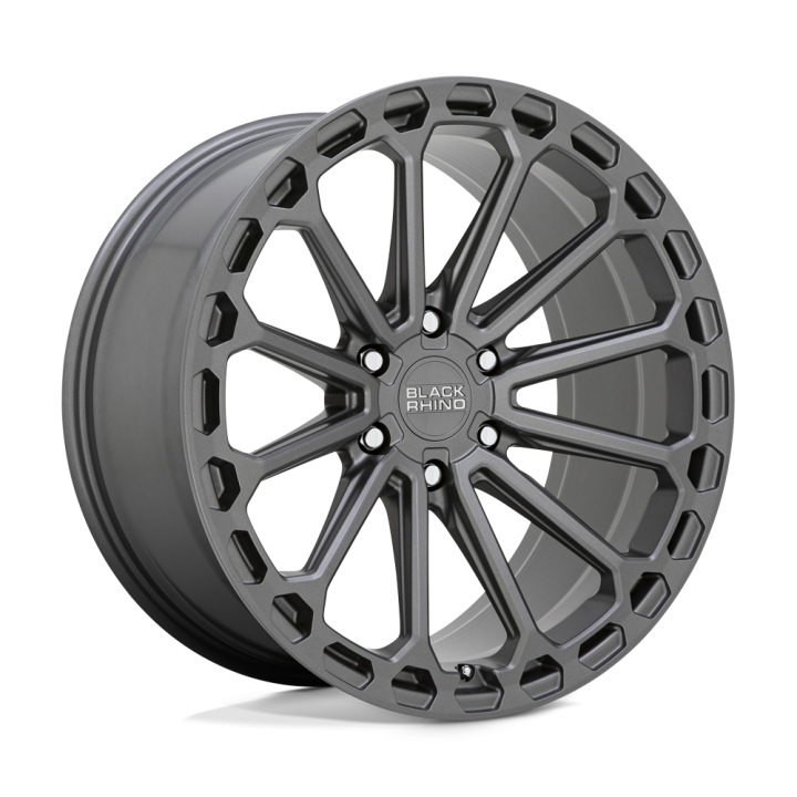 Jantă de Aluminiu, Black Rhino KAIZEN, 17x9.5, ET -12, 6x139.7, 112.1, Gri Metalizat - EDK.ro