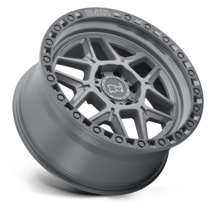 Alloy Wheel, Black Rhino KELSO, 18x9.0, ET -12, 6x139.7, 112.1, Black - EDK.ro