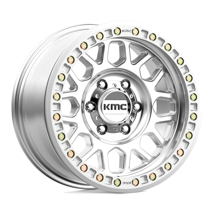 Jantă de Aluminiu, KMC KM234 GRENADE DESERT Beadlock, 17x8.5, ET 0, 6x139.7, 108 - EDK.ro