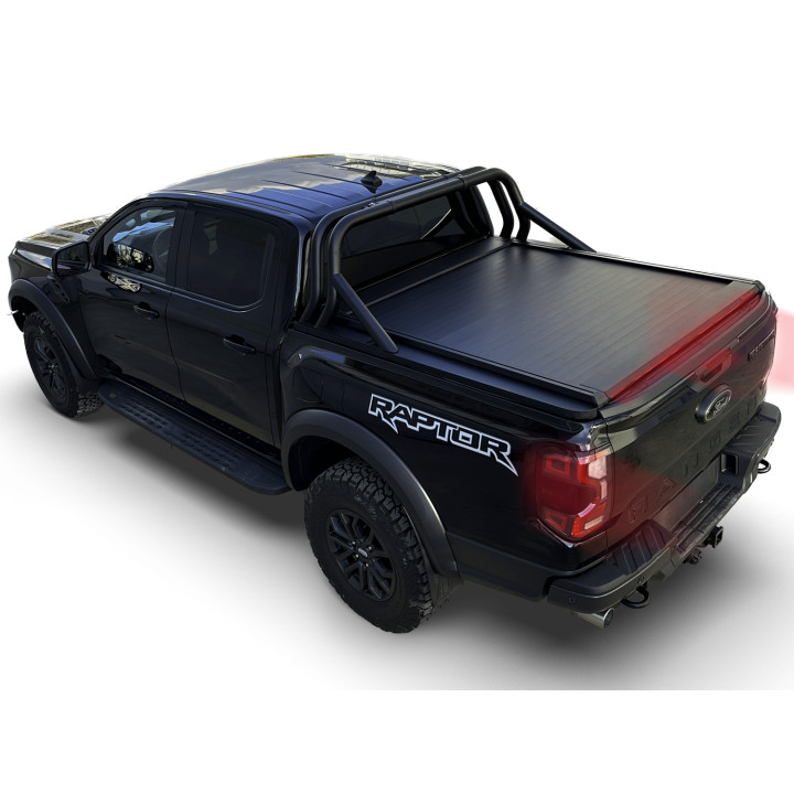 Manual Roll Top Tonneau Bed Cover, Tessera 4x4 SE+, Ford Ranger Raptor Double Cab 2023 - Present - EDK.ro