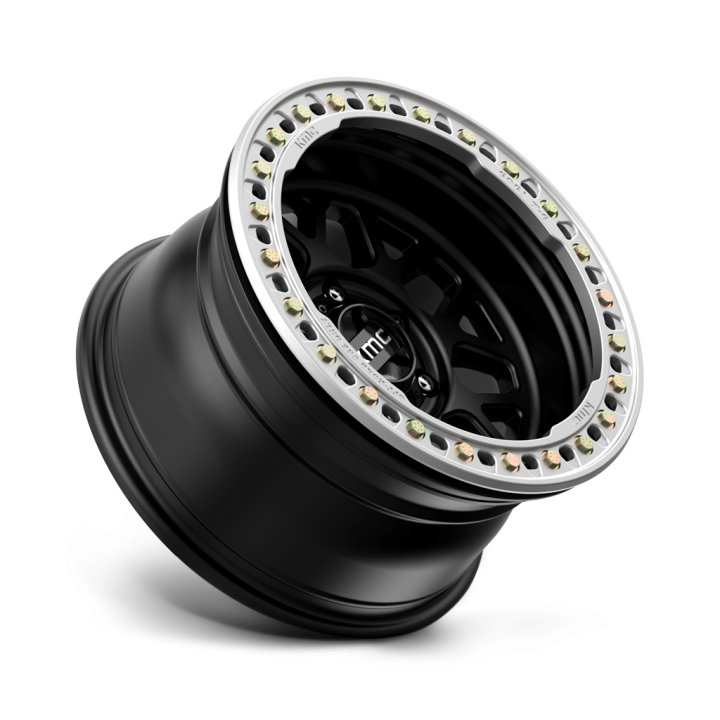 Jantă de Aluminiu, KMC KM235 GRENADE CRAWL Beadlock, 17x9.0, ET -38, 6x139.7, 108, Negru - EDK.ro