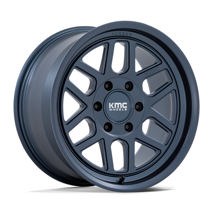 Alloy Wheel, KMC KM446 MESA FORGED Monoblock, 18x9.0, ET -12, 6x139.7, 106.1, Blue - EDK.ro
