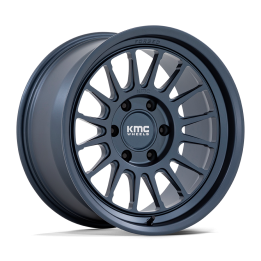 Alloy Wheel, KMC KM447 IMPACT FORGED Monoblock, 18x9.0, ET -12, 6x139.7, 106.1, Blue - EDK.ro