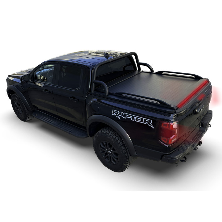 Manual Roll Top Tonneau Bed Cover, Tessera 4x4 SE+, Ford Ranger Raptor Double Cab 2023 - Present - EDK.ro