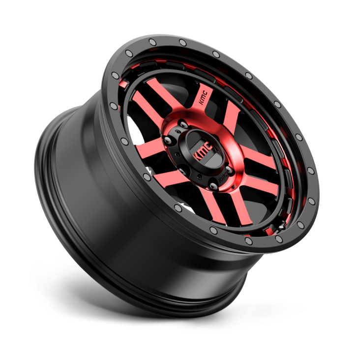 Alloy Wheel, KMC KM540 RECON, 17x9.0, ET -12, 6x139.7, 106.1, Black - EDK.ro