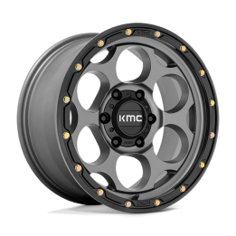 Jantă de Aluminiu, KMC KM541 DIRTY HARRY, 17x8.5, ET 18, 6x139.7, 106.1, Negru - EDK.ro